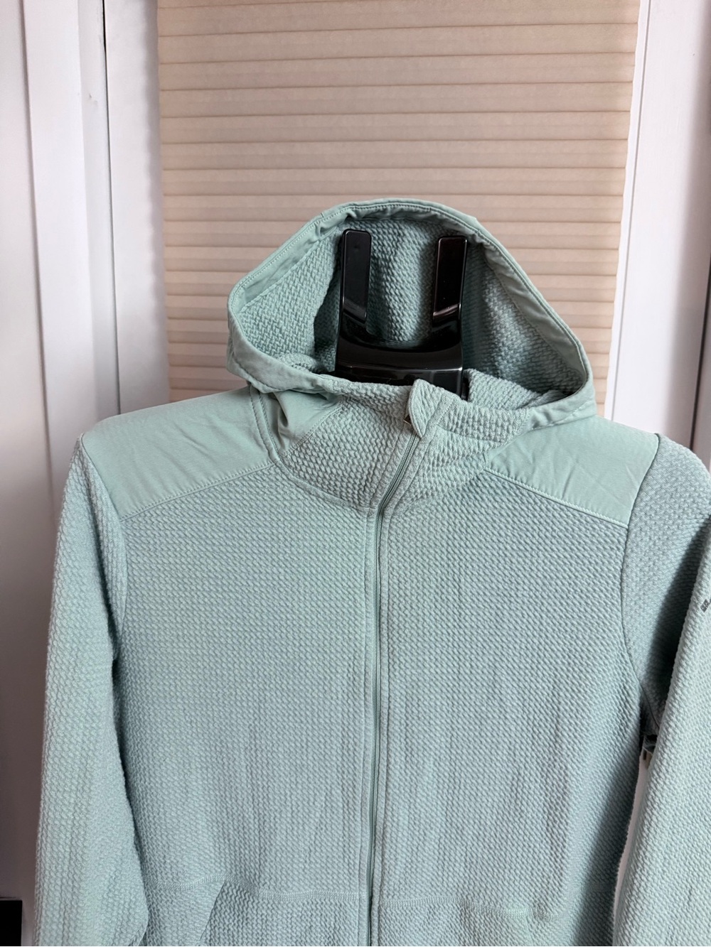 Gorpcore Columbia Lightweight Mint green Full-Zip slim fit Jacket with Hood XL - Picture 5 of 16